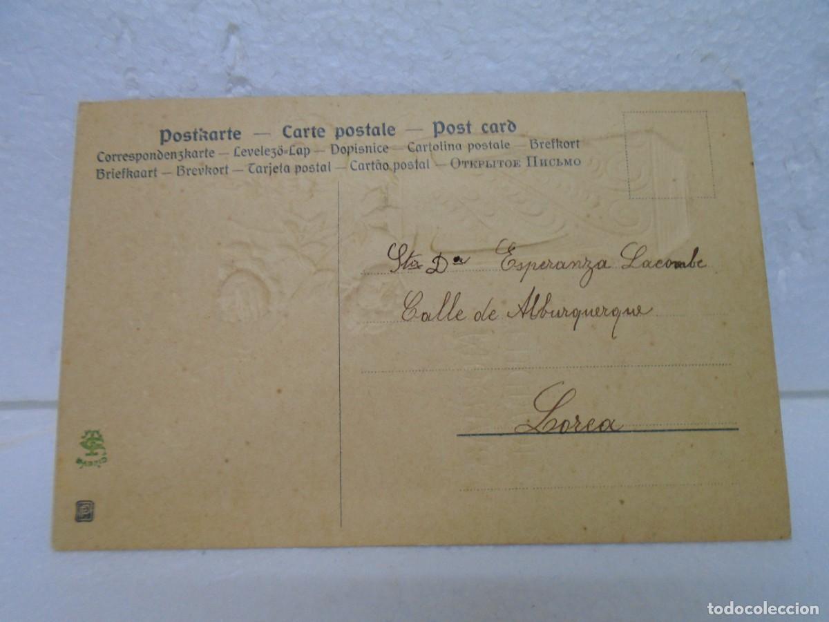 Postales: BONITA POSTAL ESCRITA Y DIRIGIDA A LORCA 1905. - Foto 2