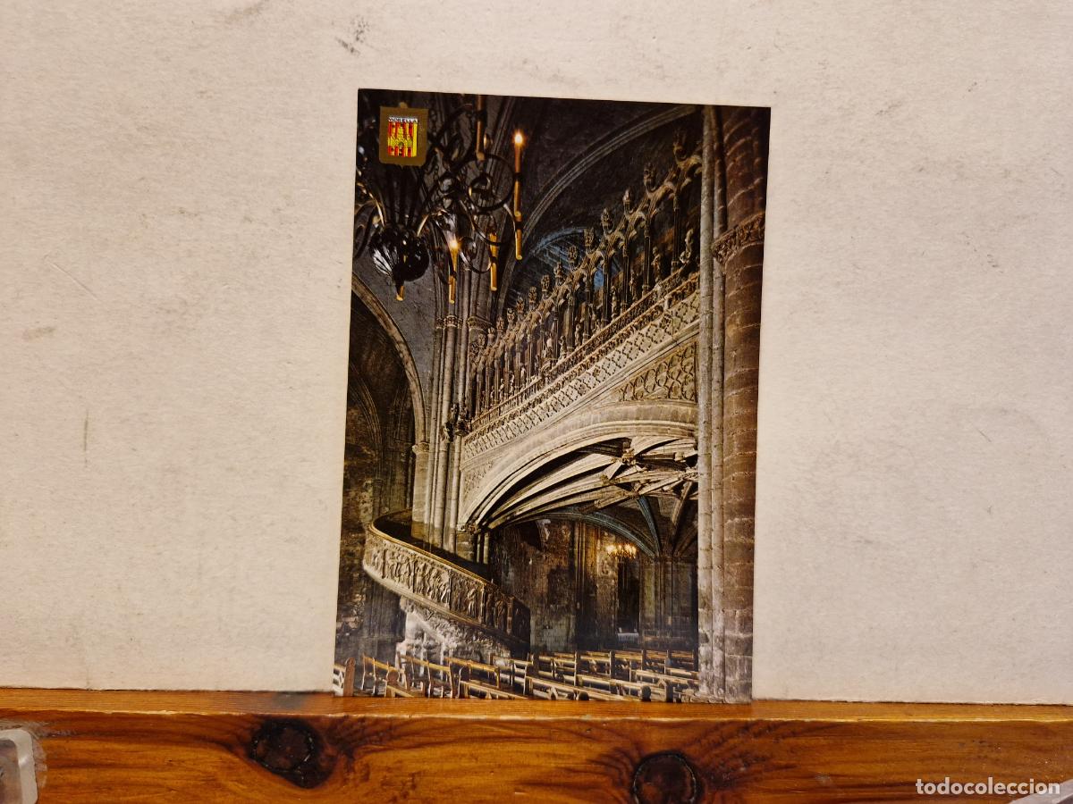 Postais: BONITA POSTAL NUEVA MORELLA. ESCALERA Y CORO IGLESIA ARCIPRESTAL