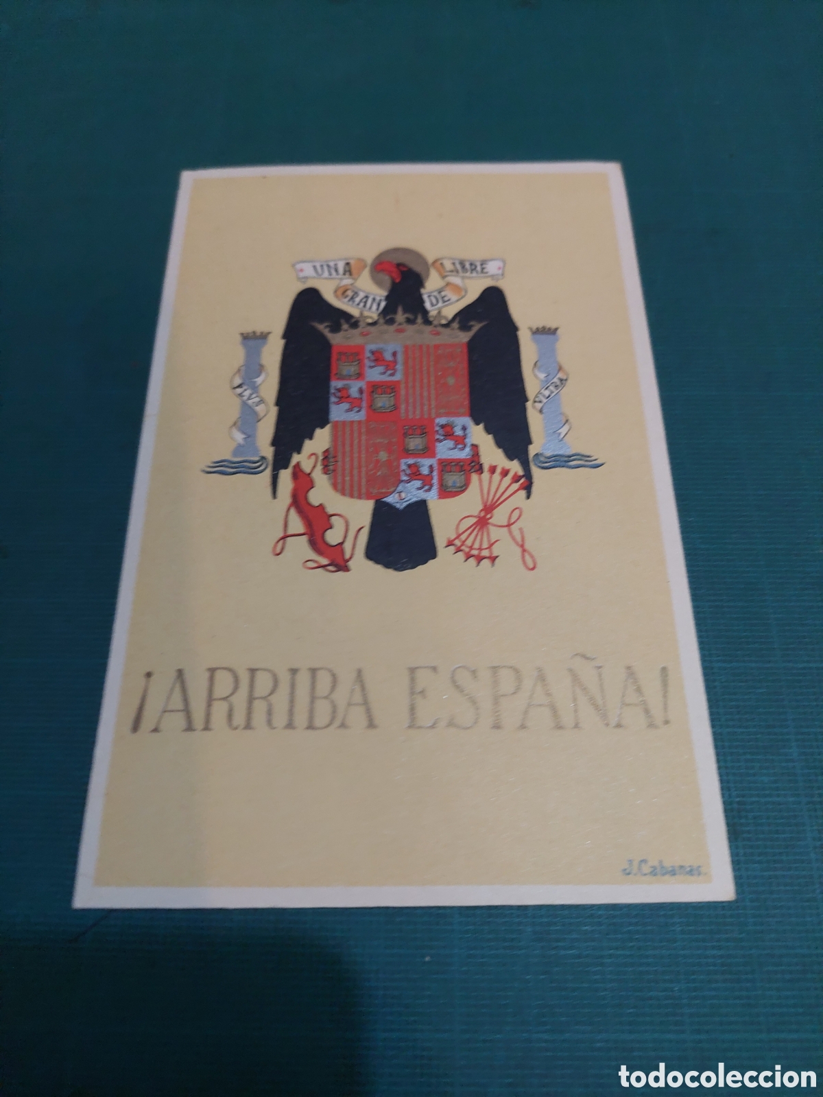 Postales: POSTAL AGUILA!ARRIBA ESPA&Ntilde;A!