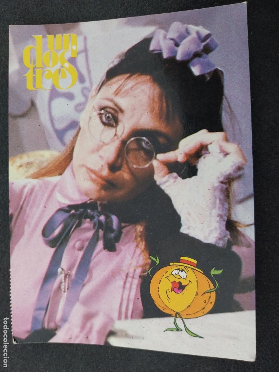 Postales: CROPAN TVE UN DOS TRES TARJETA POSTAL DEL PROGRAMA TACA&Ntilde;ONA ** 13,5 X 10 CM A&Ntilde;OS 80