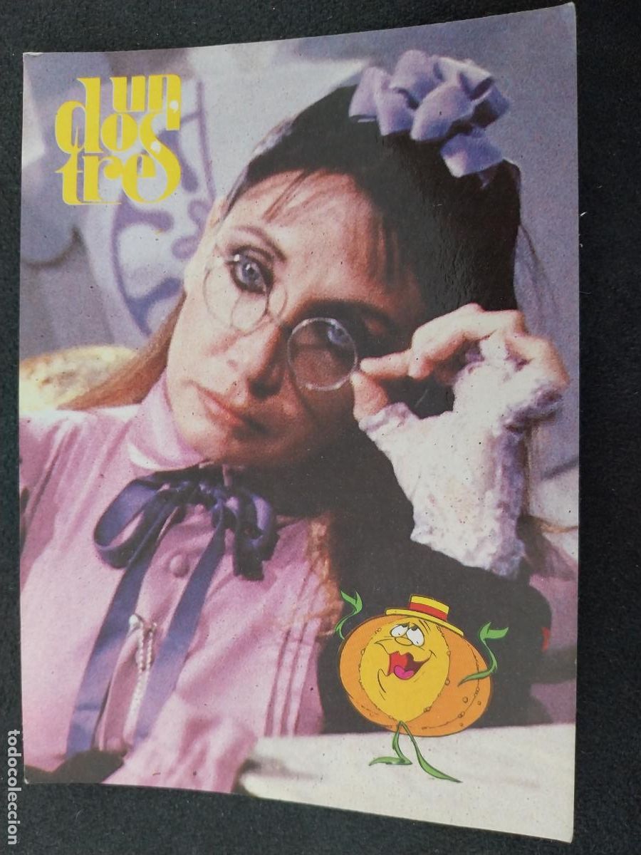 Postales: CROPAN TVE UN DOS TRES TARJETA POSTAL DEL PROGRAMA TACA&Ntilde;ONA * 13,5 X 10 CM A&Ntilde;OS 80