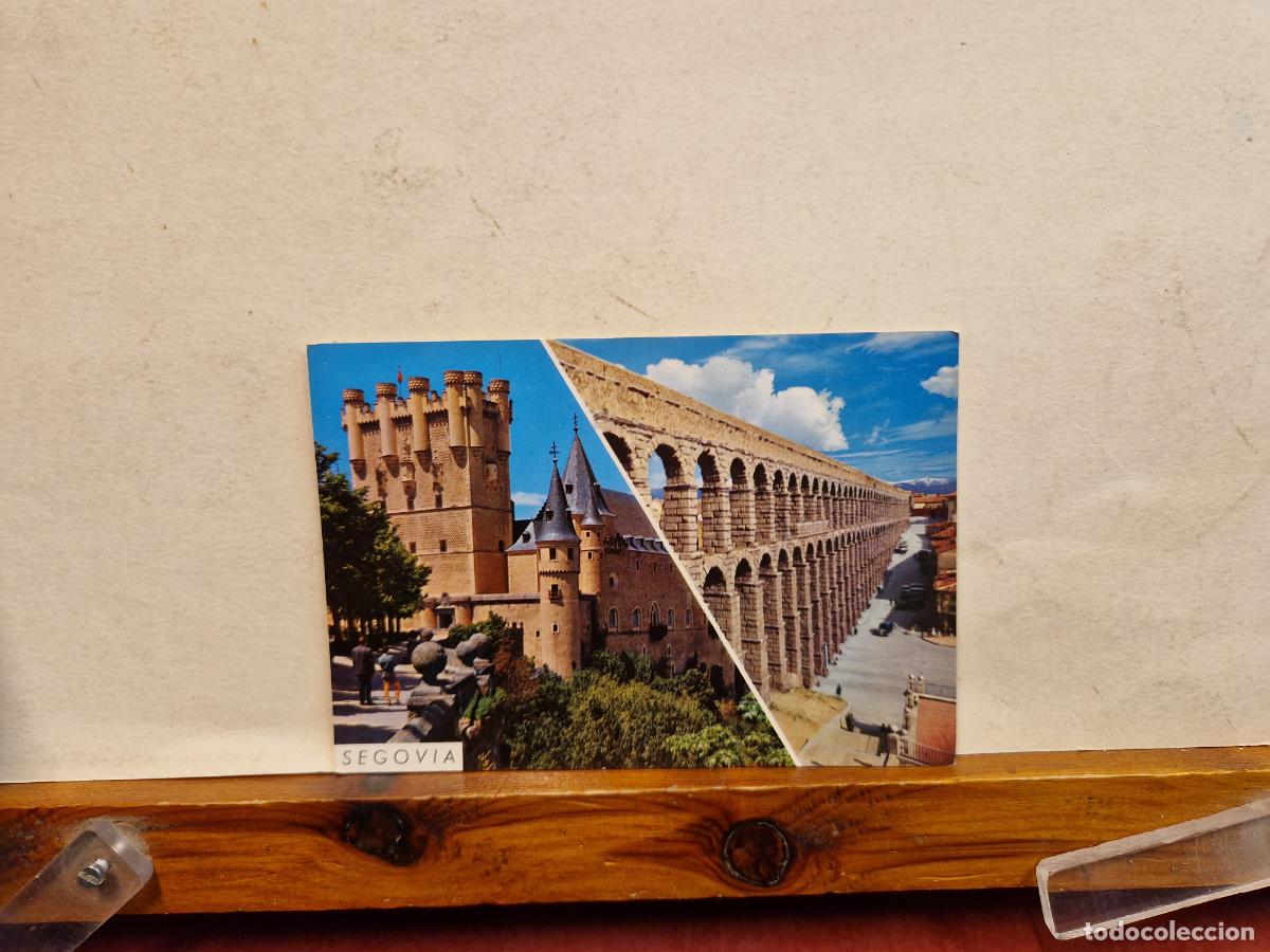 Postales: BONITA POSTAL CIRCULADA. SEGOVIA - Foto 1