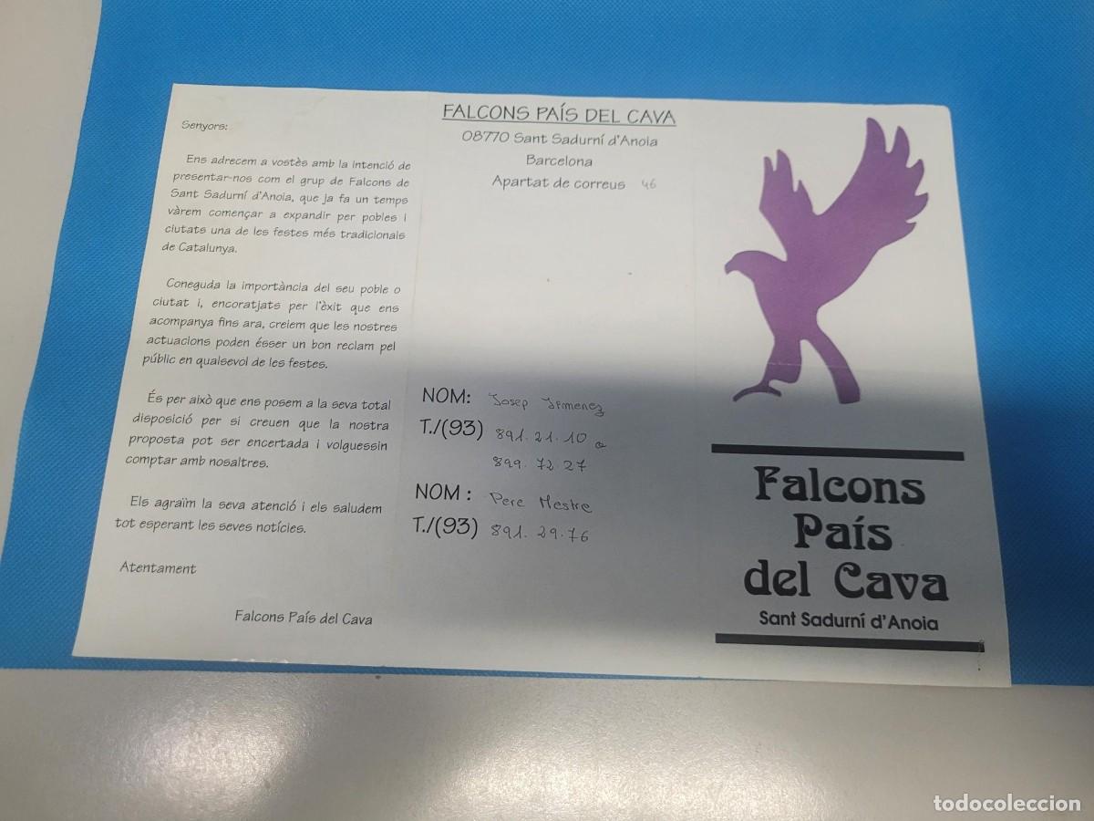 Postales: POSTAL FALCONS PAIS DEL CAVA - Foto 2