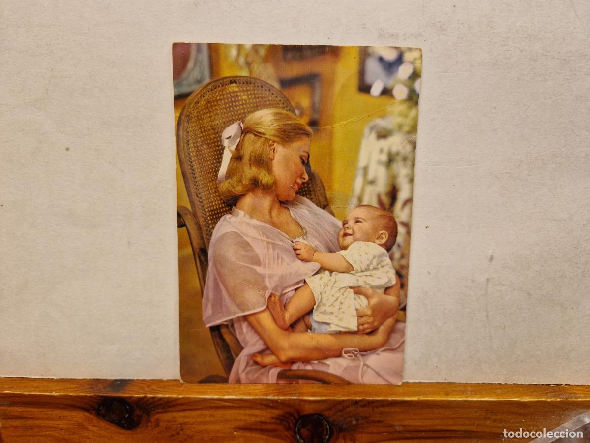Postales: BONITA POSTAL CIRCULADA. MADRE E HIJA - Foto 1