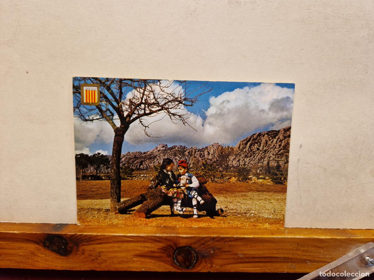 Postales: BONITA POSTAL CIRCULADA. CATALU&Ntilde;A TIPICA - Foto 1