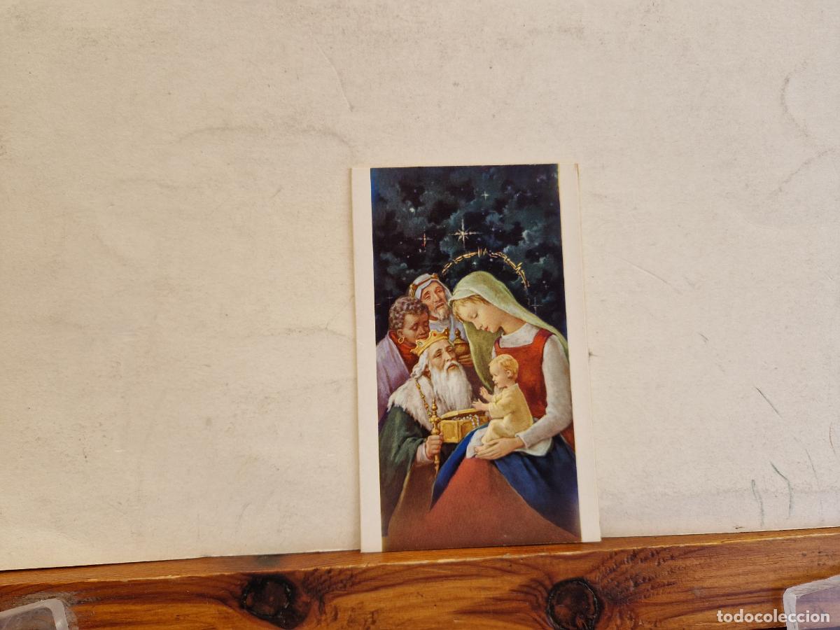 Postcards: BONITA POSTAL CIRCULADA. DIPTICO. NACIMIENTO DEL NI&Ntilde;O JESUS