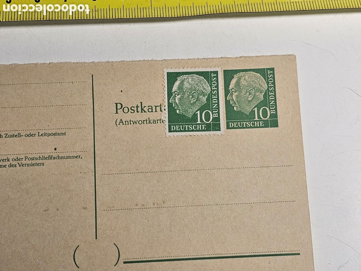 Postales: Tarjeta postal Alemana postkart - Foto 3