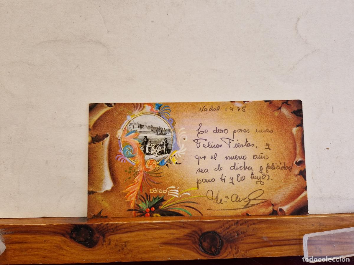 Cartes Postales: BONITA POSTAL CIRCULADA. DESEOS NAVIDE&Ntilde;OS