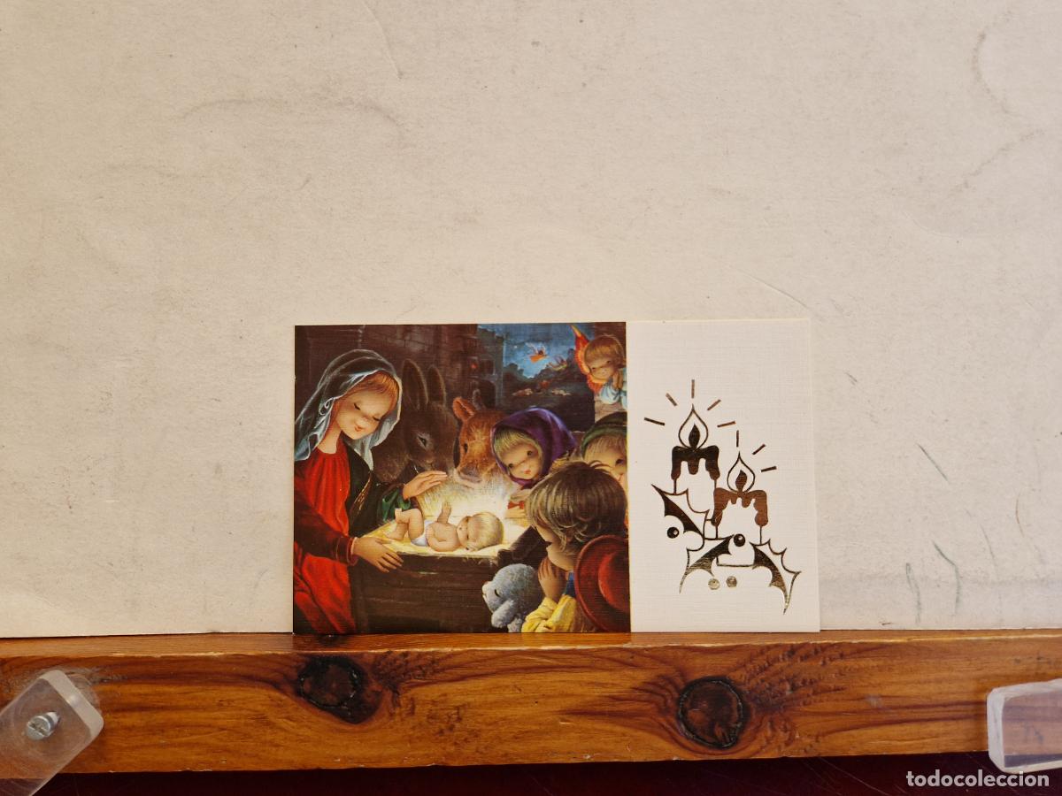 Cartes Postales: BONITA POSTAL CIRCULADA. NACIMIENTO DEL NI&Ntilde;O JESUS