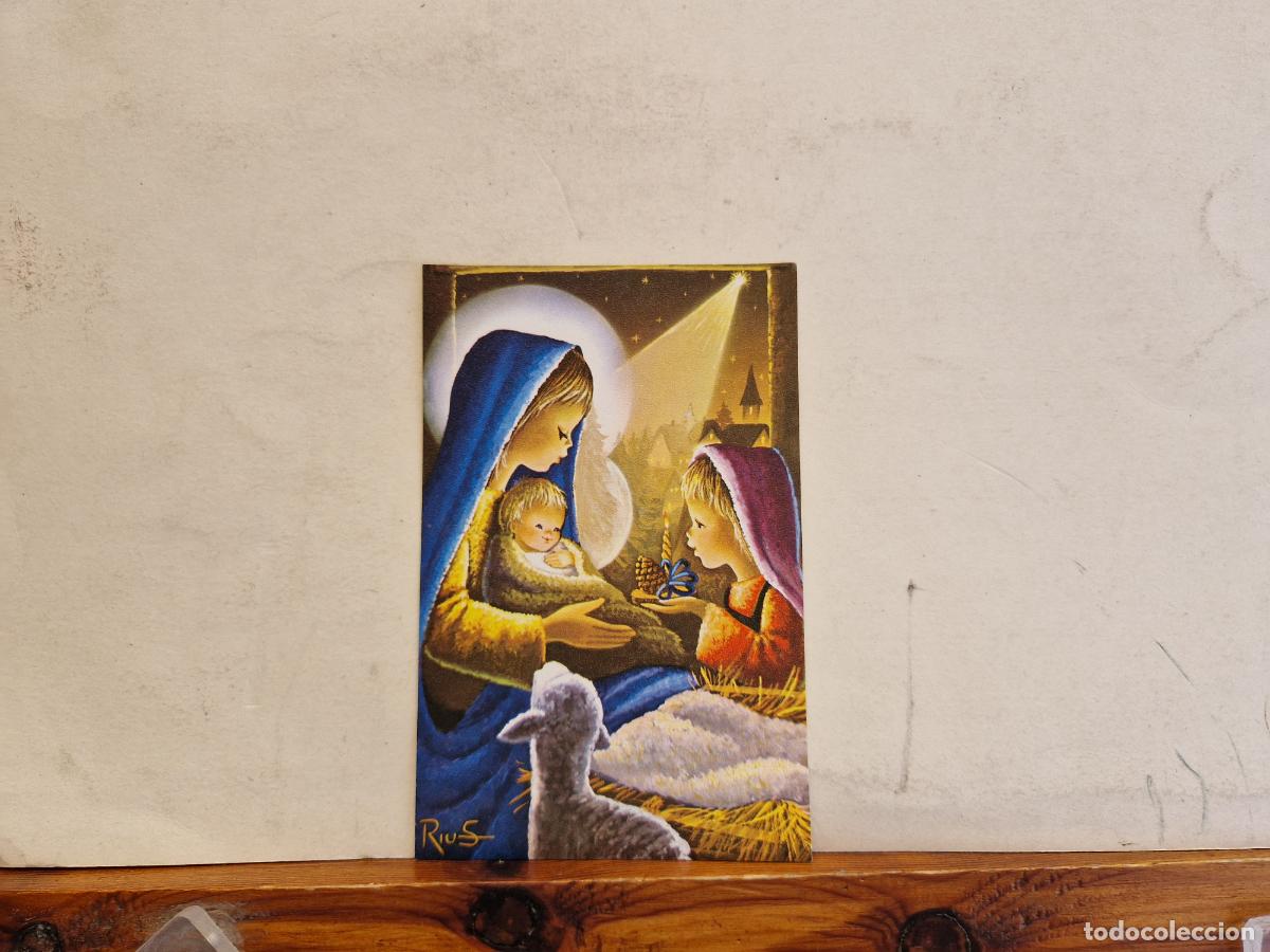 Cartes Postales: BONITA POSTAL CIRCULADA. NACIMIENTO DEL NI&Ntilde;O JESUS
