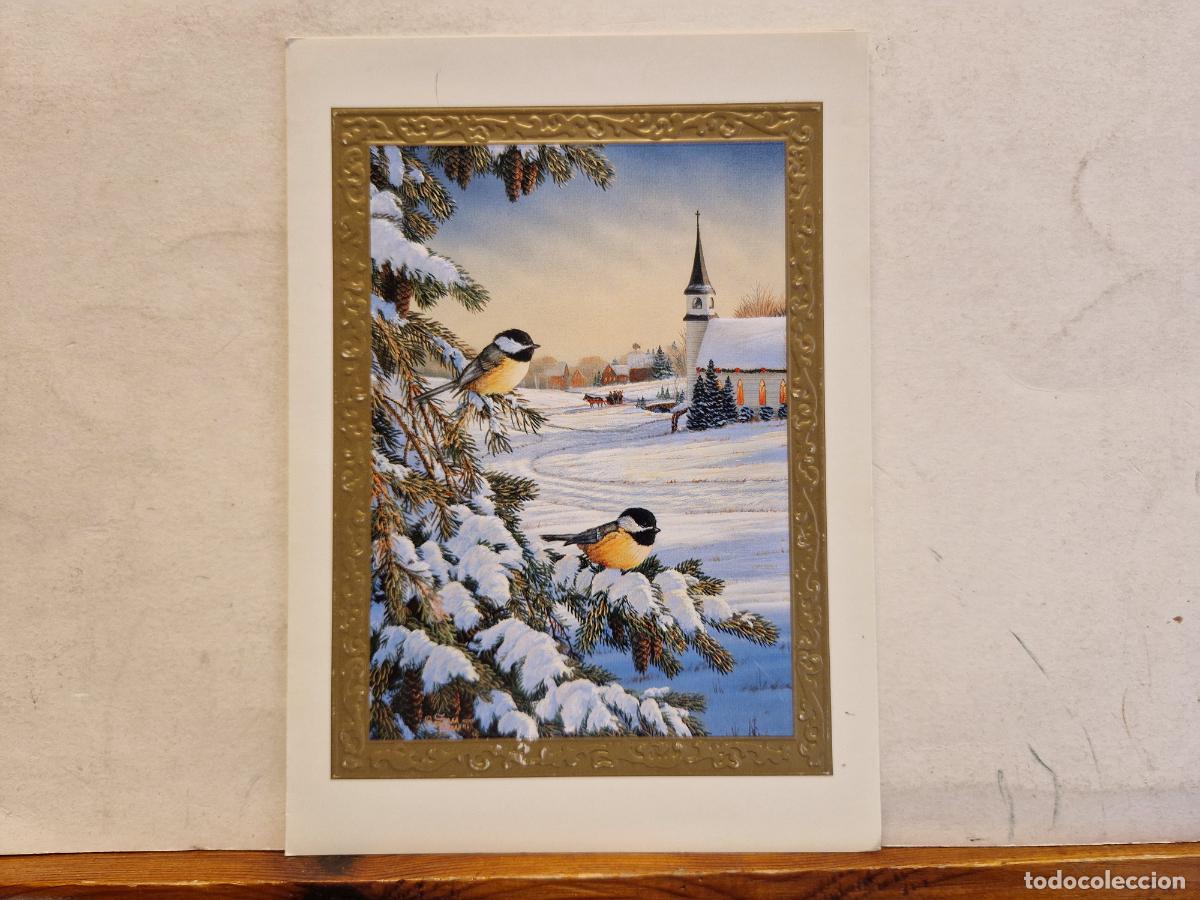 Cartes Postales: BONITA POSTAL CIRCULADA. DIPTICO. MAY CHRISTMAS
