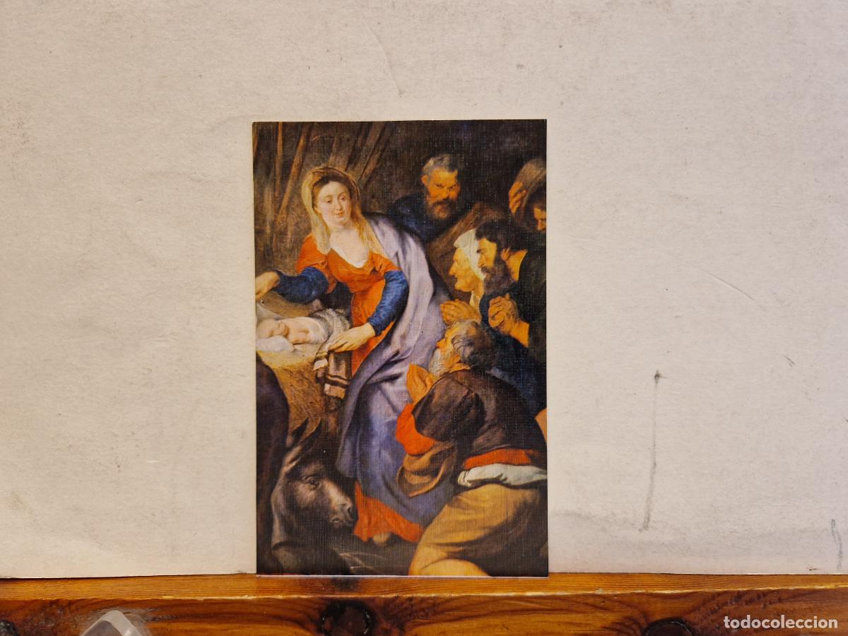 Cartes Postales: BONITA POSTAL CIRCULADA. DIPTICO. NACIMIENTO NI&Ntilde;O JESUS
