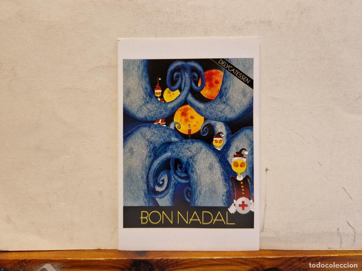 Cartes Postales: BONITA POSTAL CIRCULADA. DIPTICO. BON NADAL