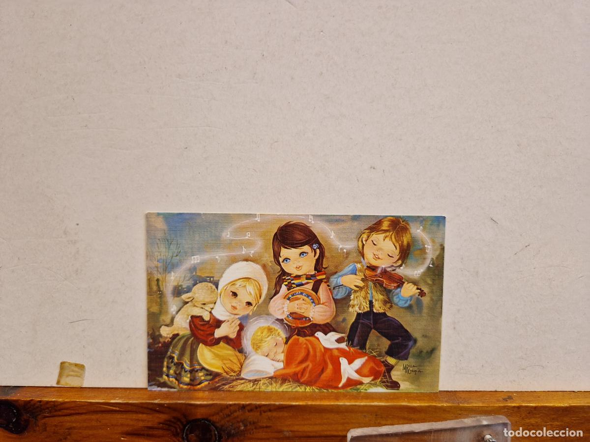 Cartes Postales: BONITA POSTAL CIRCULADA. NACIMIENTO NI&Ntilde;O JESUS