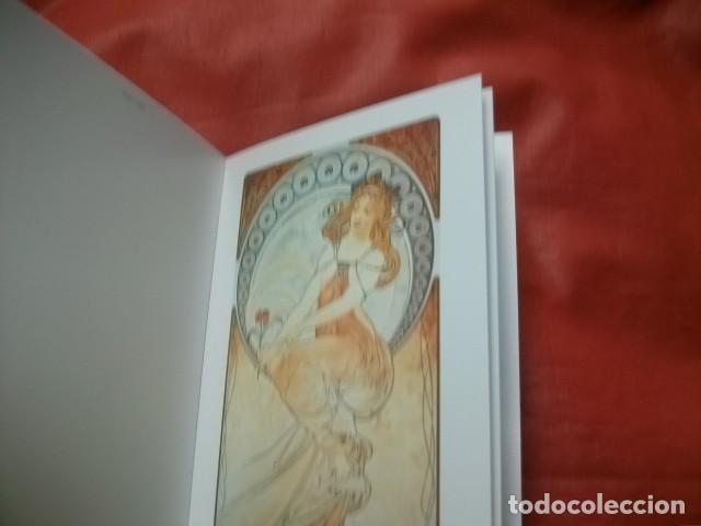 Postales: LIBRO CON 100 POSTALES DE ALPHONSE MUCHA (ART NOUVEAU) - Foto 2