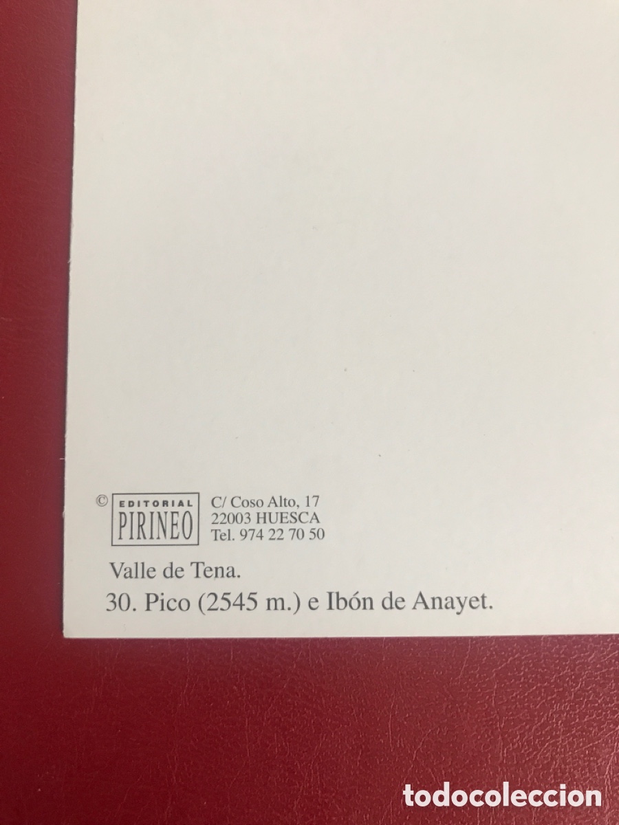 Postales: Postal PICO e IBON DE ANAYET - Foto 2