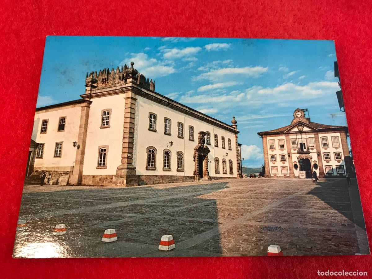 Cartes Postales: POSTAL. CHAVES. MUSEU E C&Aacute;MARA MUNICIPAL. POSTAL NO ESCRITA