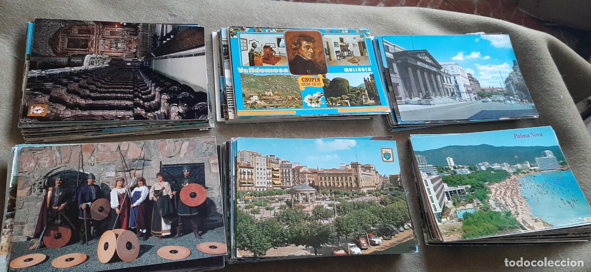 Postales: LOTE CON 200 POSTALES LA MAYORIA ESPA&Ntilde;OLAS - Foto 1