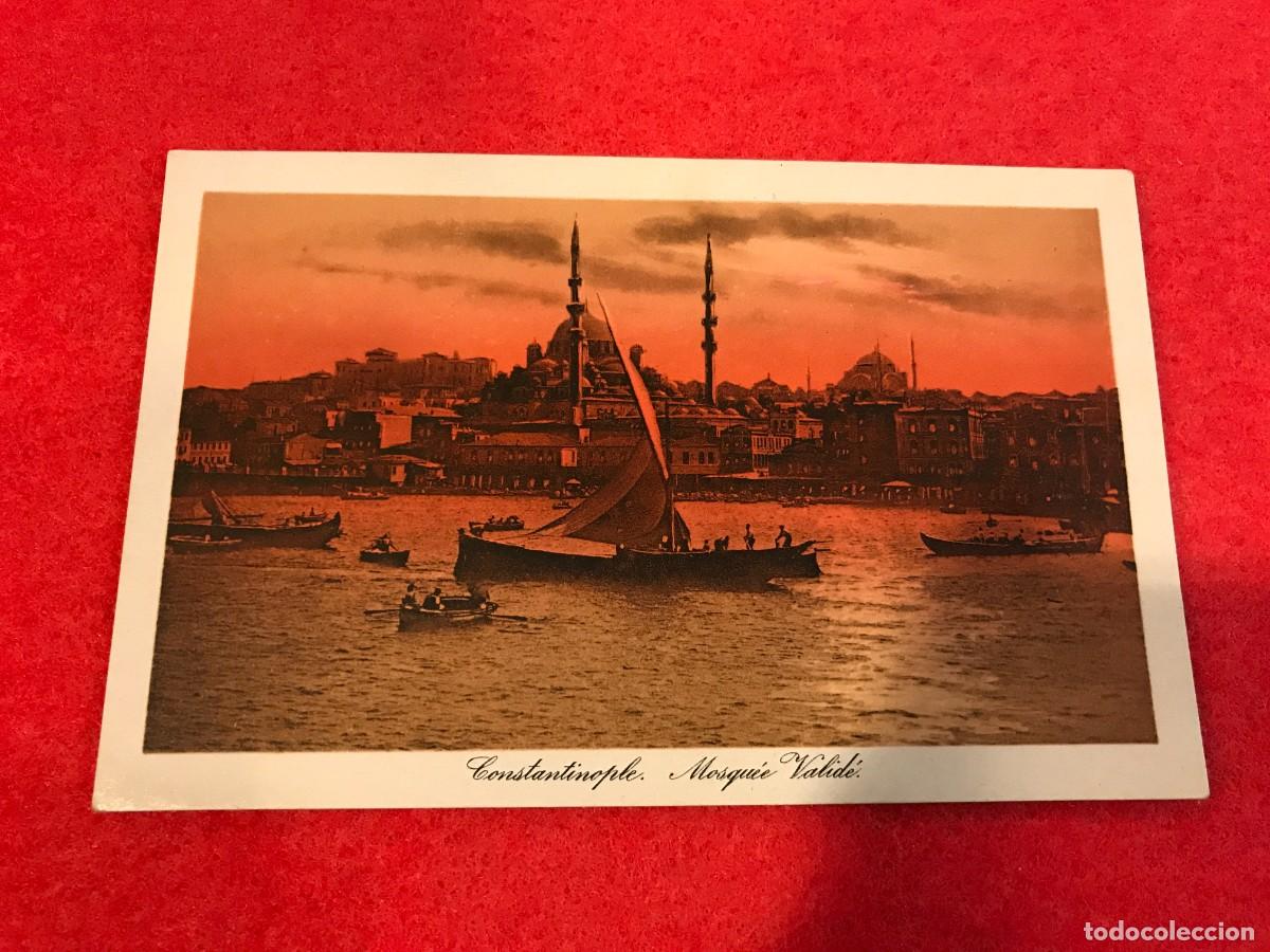 Postales: POSTAL. CONSTANTINOPLE. MOSQU&Eacute;E VALID&Eacute; (NO ESCRITA) CARTE POSTALE - Foto 1