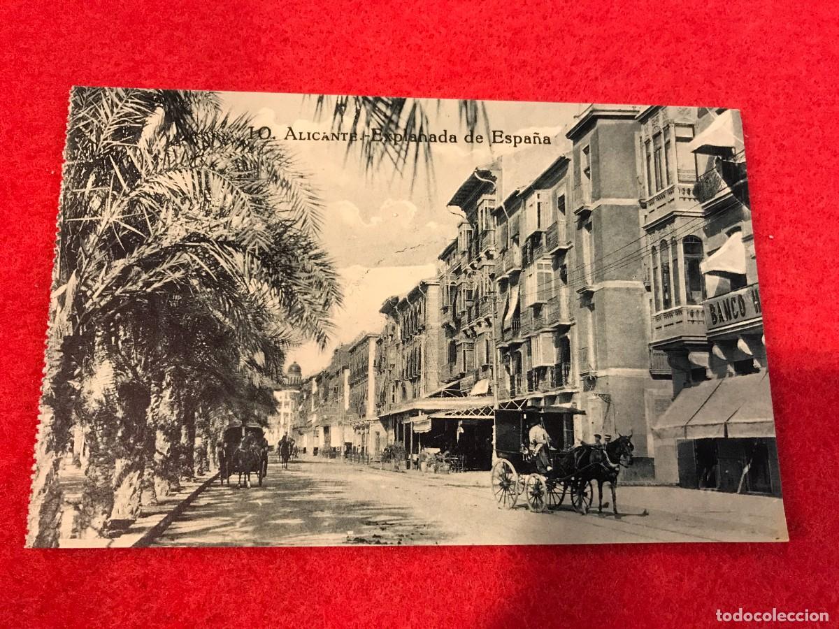 Cartes Postales: POSTAL. (NO ESCRITA) PAPELER&Iacute;A MARIM&Oacute;N. ALICANTE. EXPLANADA DE ESPA&Ntilde;A