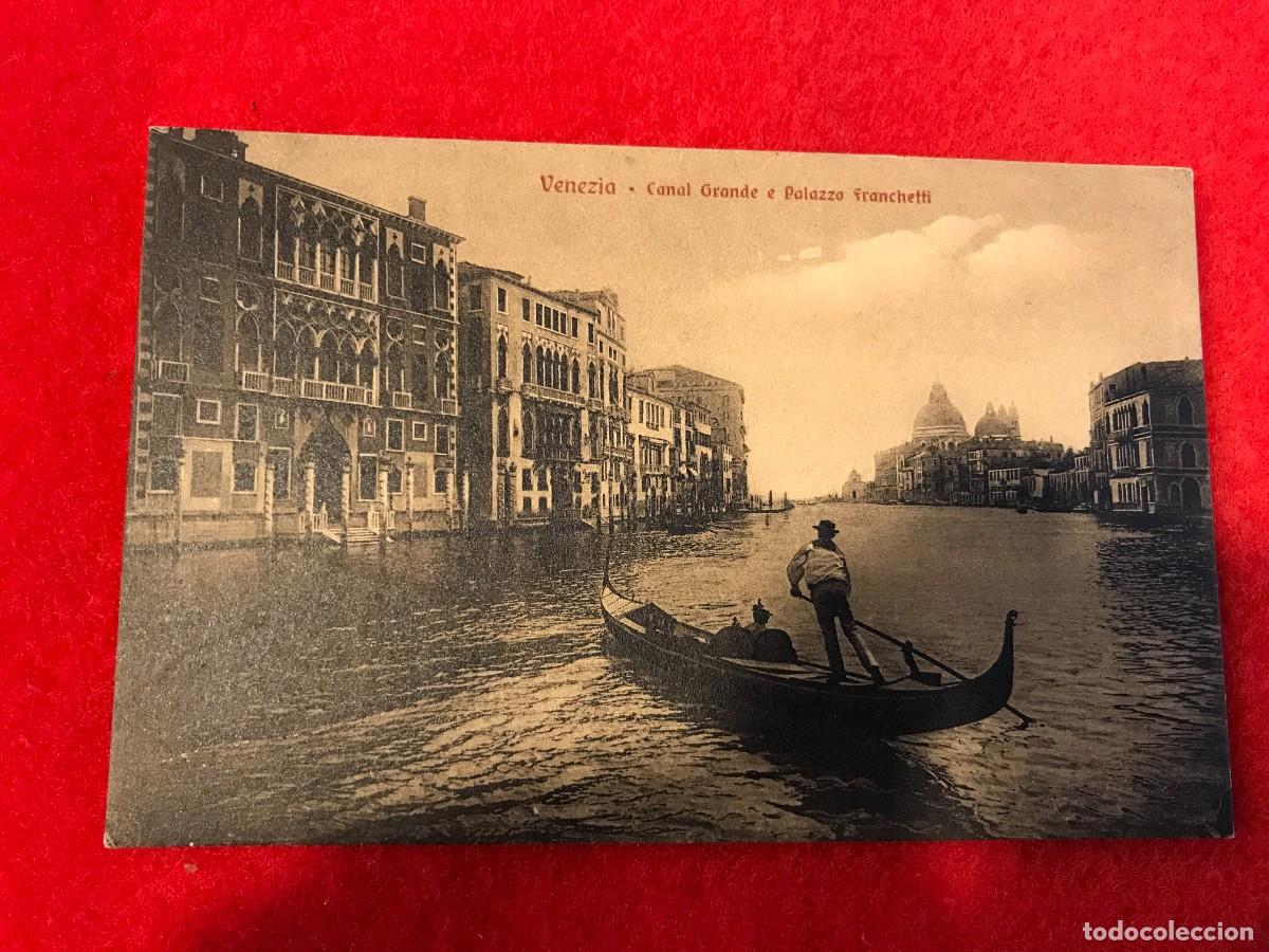Cartes Postales: POSTAL (NO ESCRITA) ITALIA. VENEZIA. CANAL GRANDE E PALAZZO FRANCHETTI