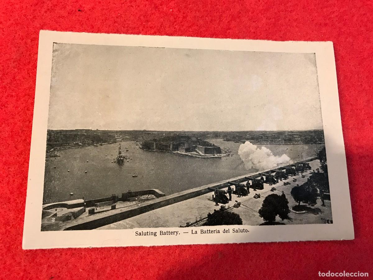 Postales: IMAGEN EN PAPEL. SOUVENIR OF MALTA. SALUTING BATTERY. 16 X 11CM