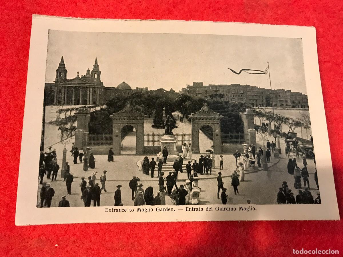 Postales: IMAGEN EN PAPEL. SOUVENIR OF MALTA. 16 X 11CM. ENTRANCE TO MAGLIO GARDEN