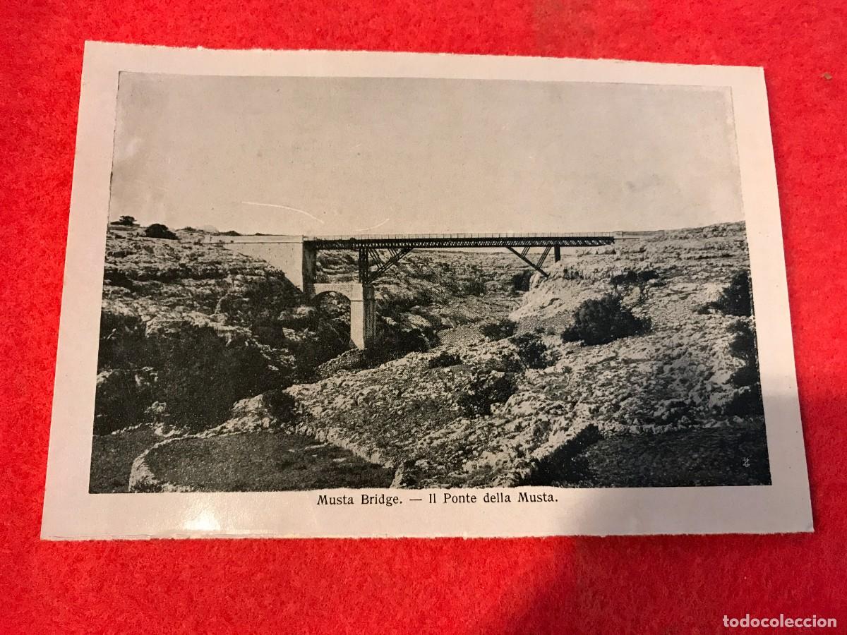 Postales: IMAGEN EN PAPEL. SOUVENIR OF MALTA. 16 X 11CM. MUSTA BRIDGE