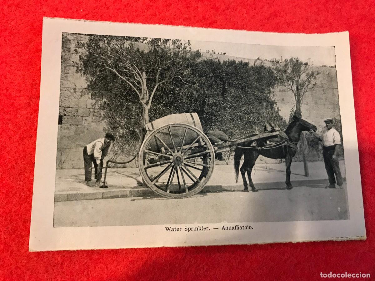 Postales: IMAGEN EN PAPEL. SOUVENIR OF MALTA. 16 X 11CM. WATER SPRINKLER