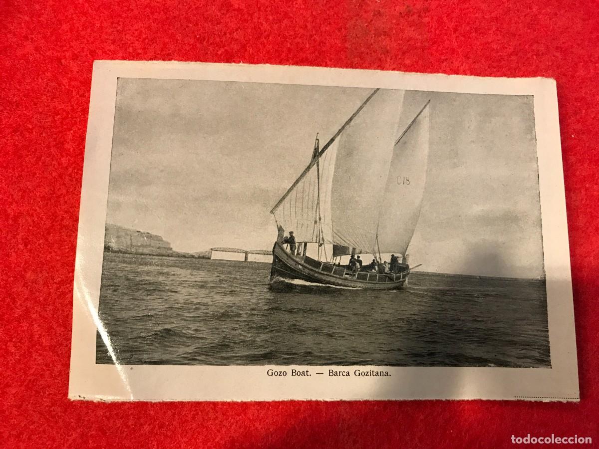 Postales: IMAGEN EN PAPEL. SOUVENIR OF MALTA. 16 X 11CM. GOZO BOAT