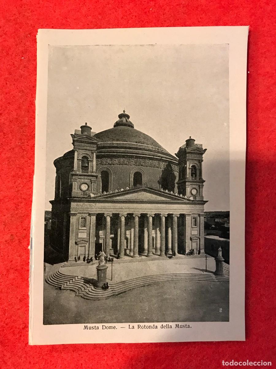 Postales: IMAGEN EN PAPEL. SOUVENIR OF MALTA. 16 X 11CM. MUSTA DOME