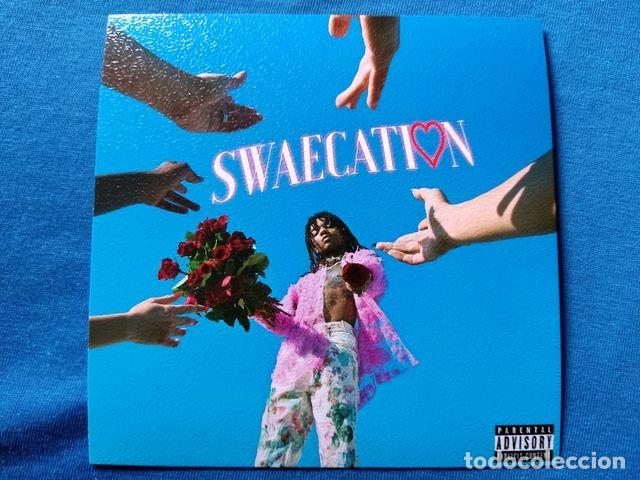 Postcards: POSTAL COVER MUSICA SWAE LEE 2018 SWAECATION 12,5x12,5 CARTON GRANULADO TRASERA BLANCA