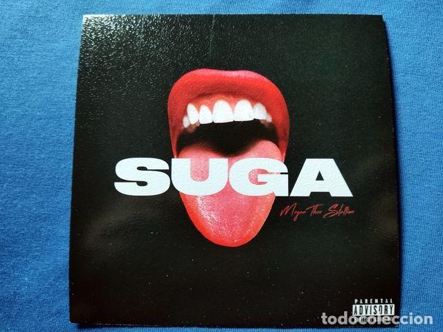 Postcards: POSTAL COVER MUSICA MEGAN THEE STALLION 2020 SUGA 12,5x12,5 CARTON GRANULADO TRASERA BLANCA