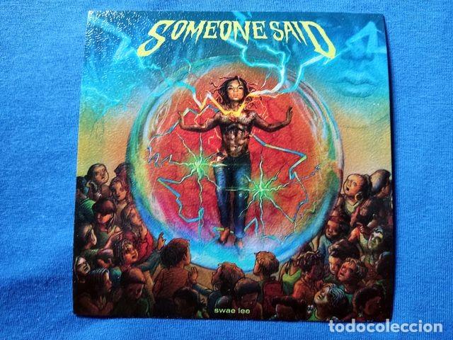 Postcards: POSTAL COVER MUSICA SWAE LEE 2020 SOMEONE SAID 12,5x12,5 CARTON GRANULADO TRASERA BLANCA