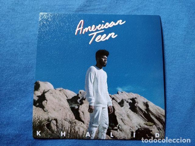 Postcards: POSTAL COVER MUSICA KHALID 2017 AMERICAN TEEN 12,5x12,5 CARTON GRANULADO TRASERA BLANCA