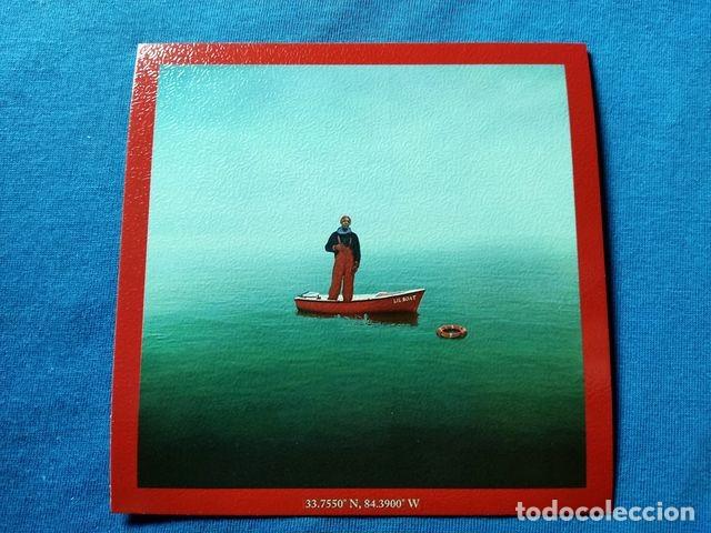 Postais: POSTAL COVER MUSICA LIL YACHTY 2016 LIL BOAT 12,5x12,5 CARTON GRANULADO TRASERA BLANCA