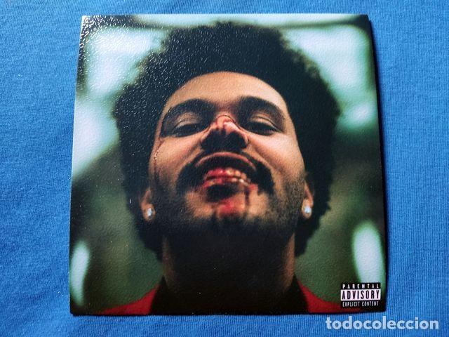 Postais: POSTAL COVER MUSICA THE WEEKND 2020 AFTER HOURS 12,5x12,5 CARTON GRANULADO TRASERA BLANCA