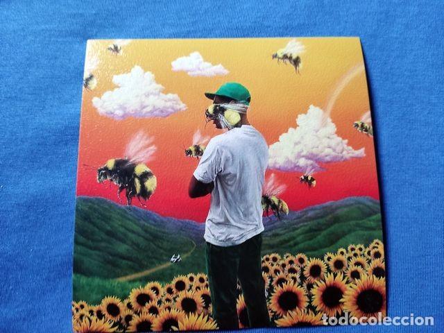 Postales: POSTAL COVER MUSICA TYLER CREATOR 2017 FLOWER BOY 12,5x12,5 CARTON GRANULADO TRASERA BLANCA