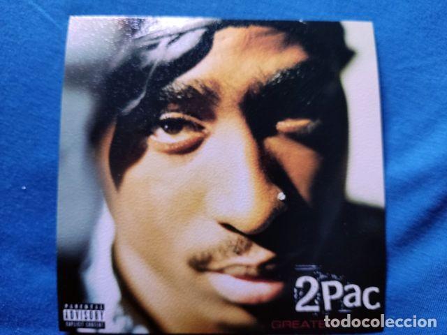 Postales: POSTAL COVER MUSICA 2PAC 1998 GREATEST HITS 12,5x12,5 CARTON GRANULADO TRASERA BLANCA