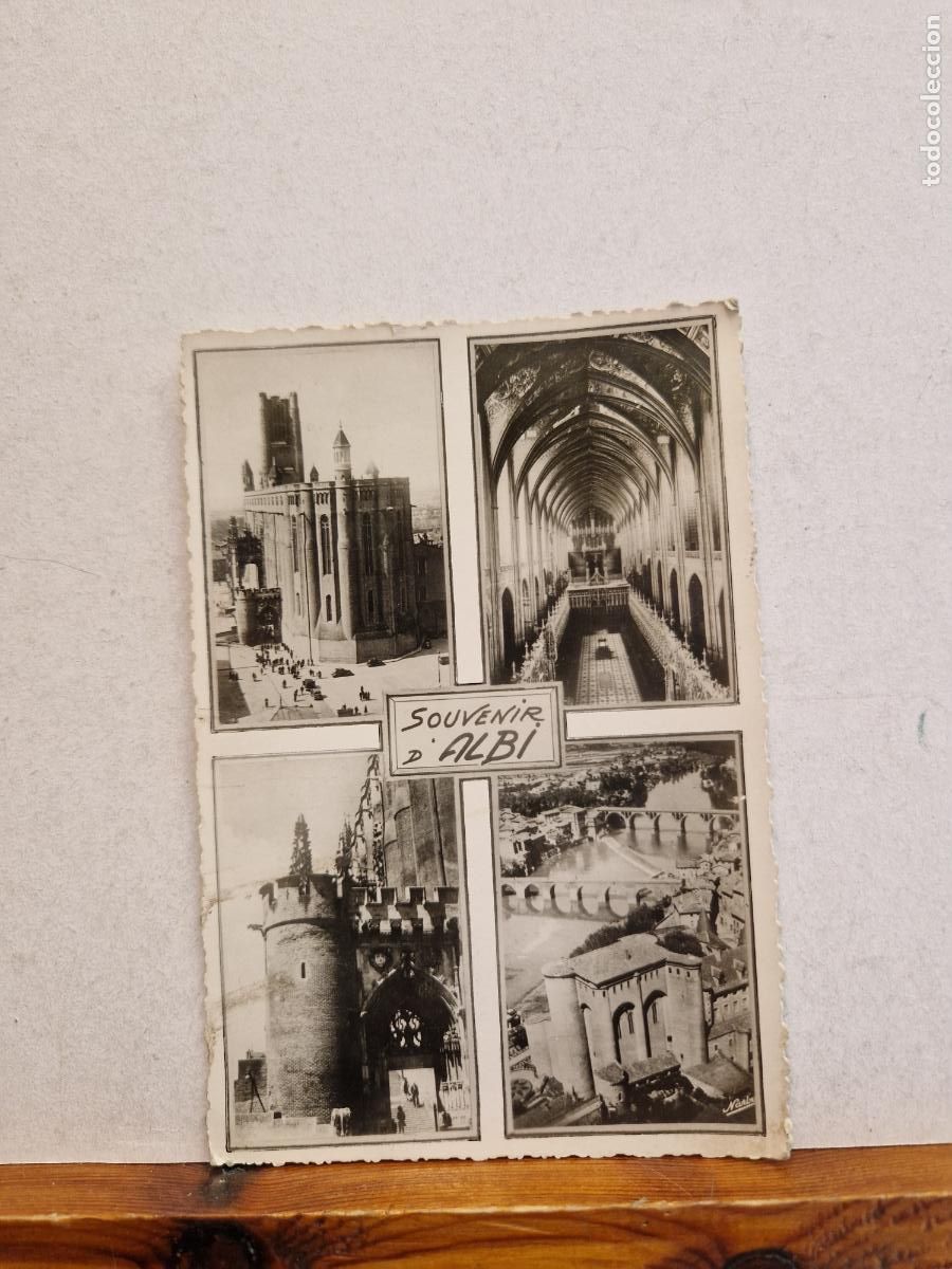 Postcards: BONITA POSTAL CIRCULADA. SOUVENIR D'ALBI.