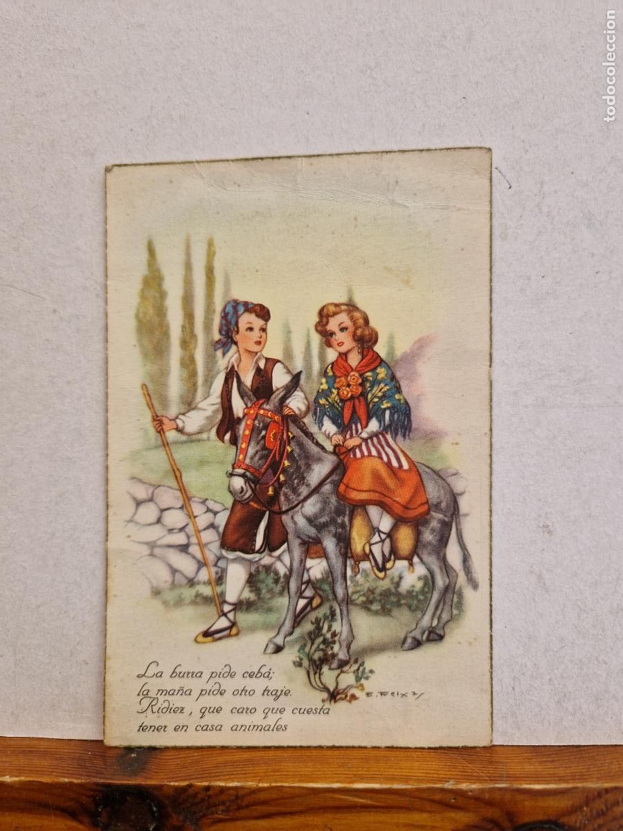 Cartes Postales: BONITA POSTAL CIRCULADA. POEMA.