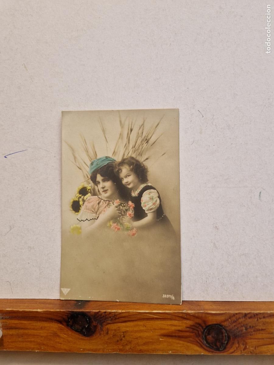 Cartes Postales: BONITA POSTAL CIRCULADA. MADRE E HIJA.