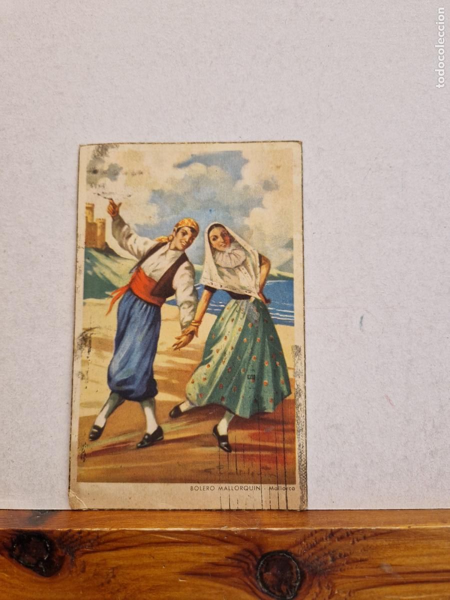 Cartes Postales: BONITA POSTAL CIRCULADA. BOLERO MALLORQUIN.