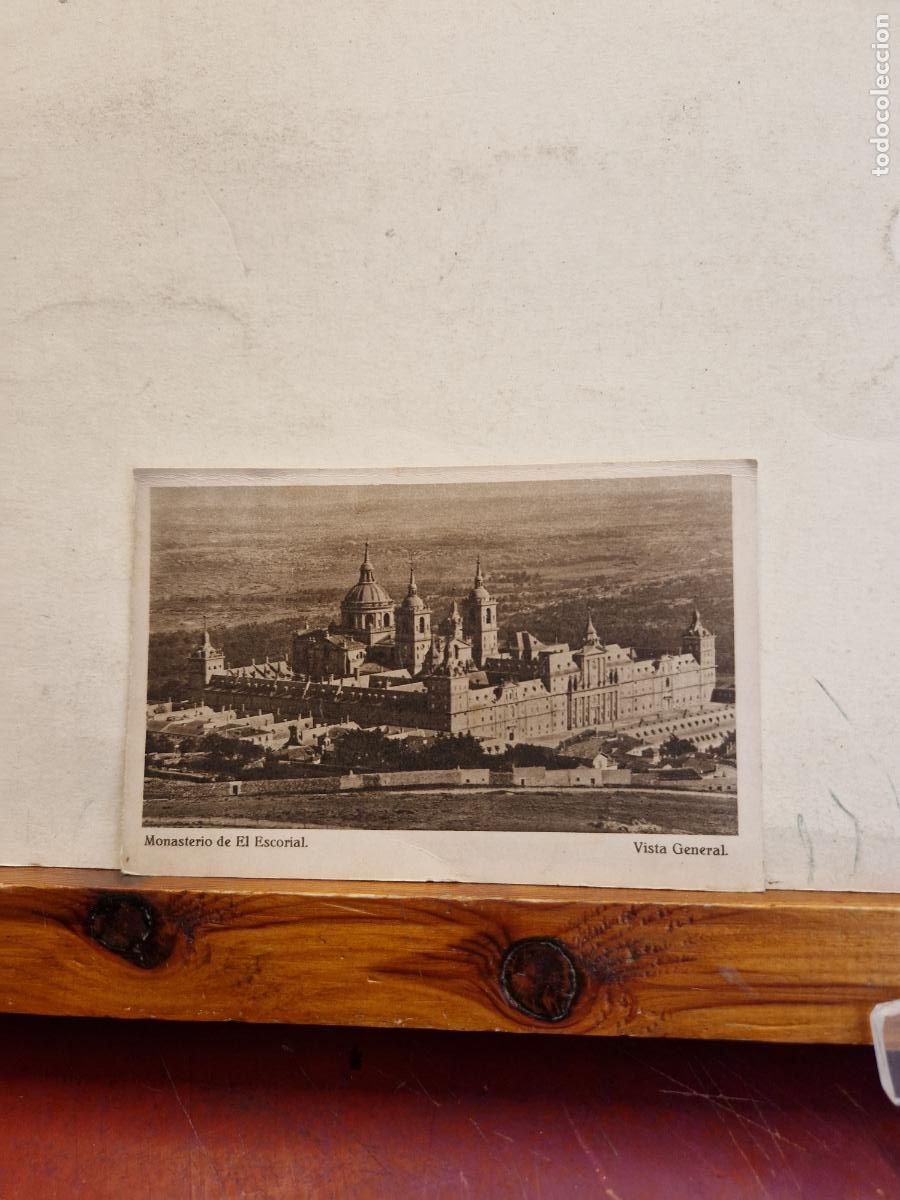 Postales: BONITO POSTAL CIRCULADA. MONASTERIO DE EL ESCORIAL. - Foto 1