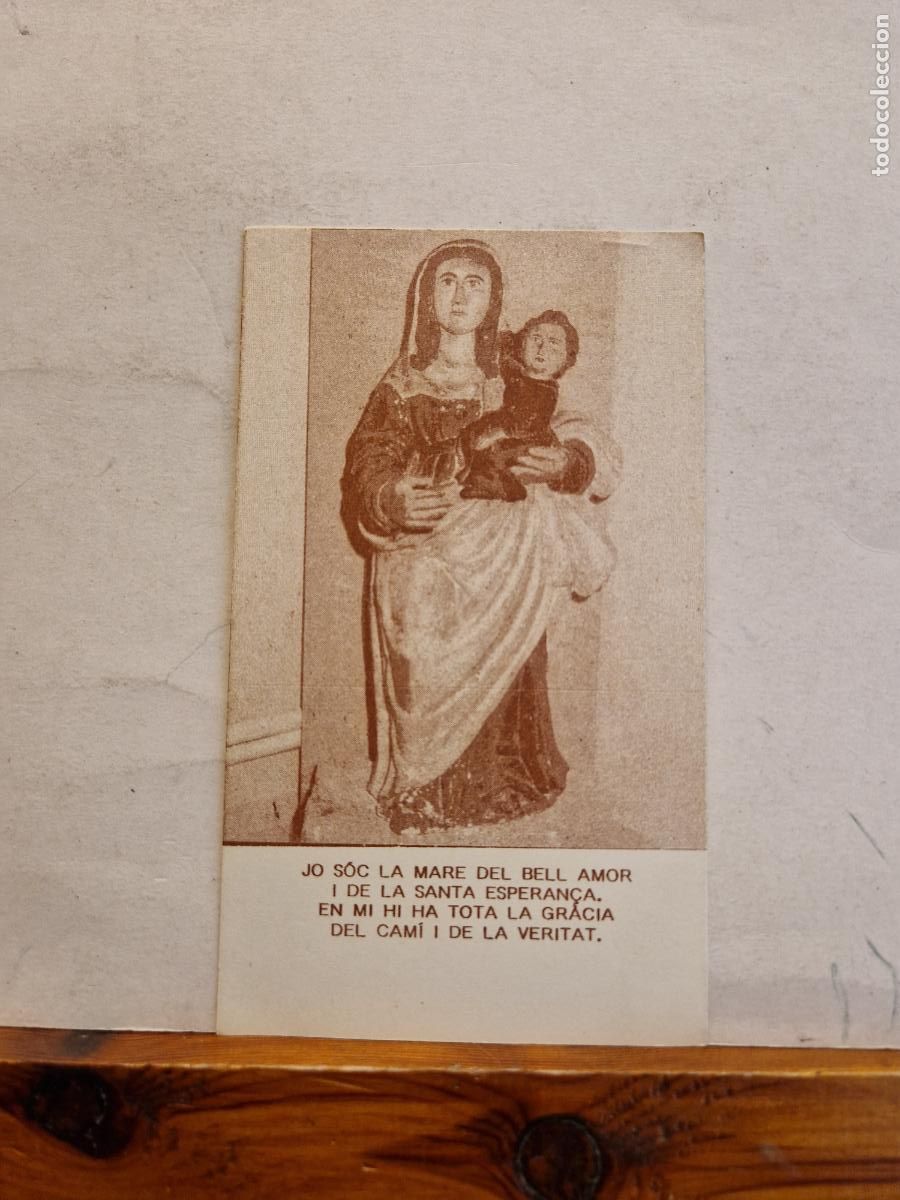 Postales: BONITO POSTAL CIRCULADA. LA MARE DEL BELL AMOR. - Foto 1
