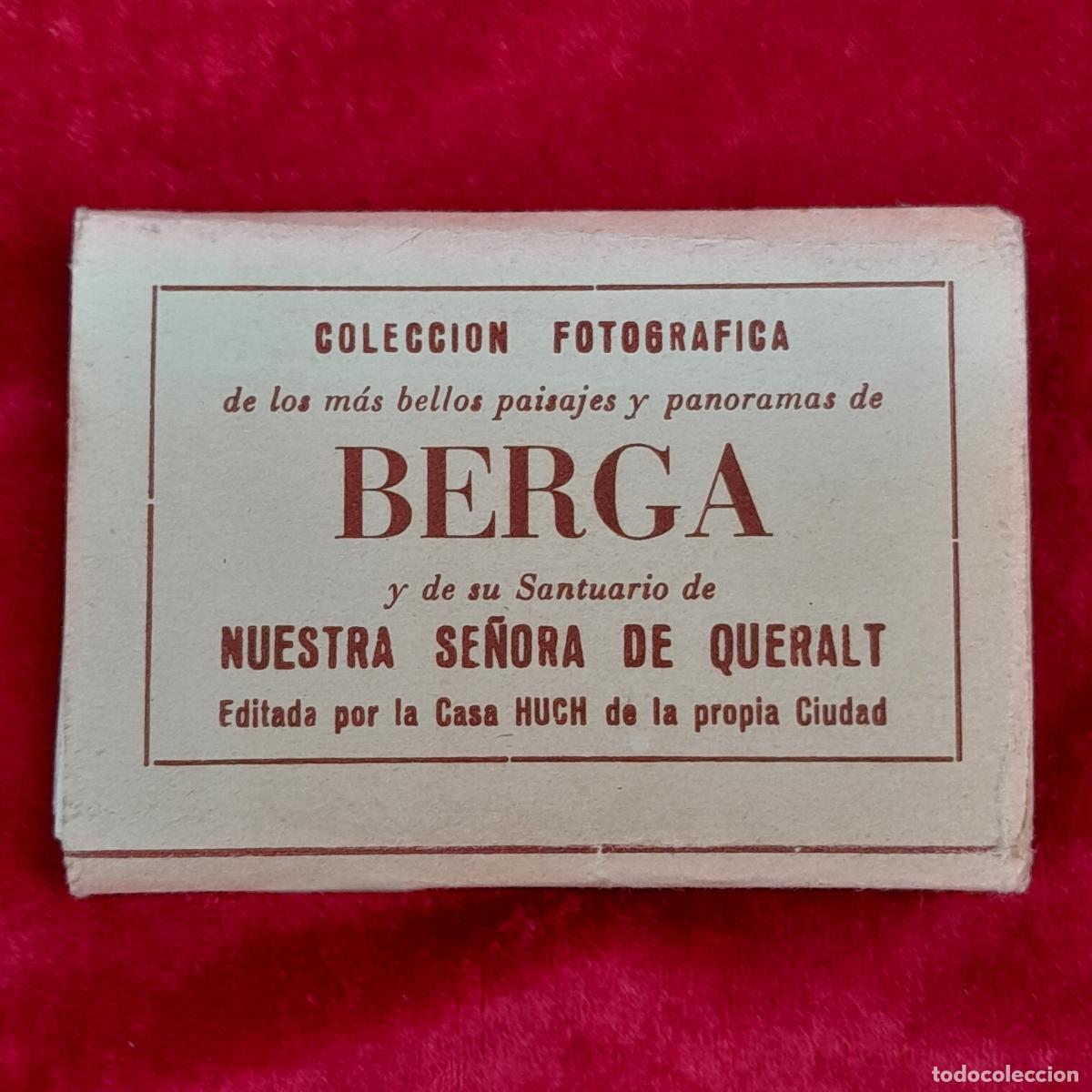 Cartoline: BP-195. 9 FOTOGRAF&Iacute;AS DE LOS M&Aacute;S BELLOS PAISAJES Y PANORAMAS DE BERGA. 1930 CA.