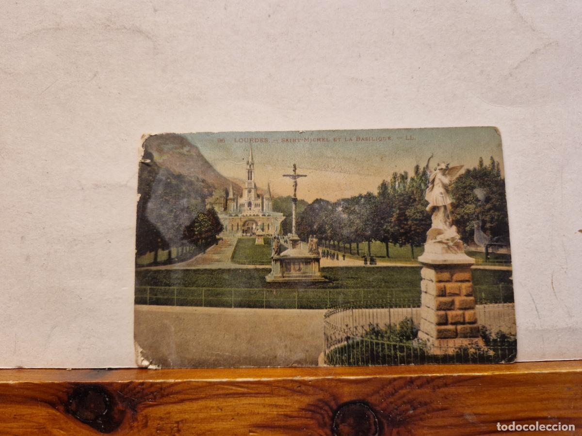 Postcards: BONITA POSTAL CIRCULADA. LOURDES.