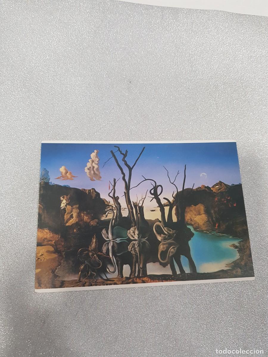 Postais: POSTAL SALVADOR DALI REFLECTION OF ELEPHANTS