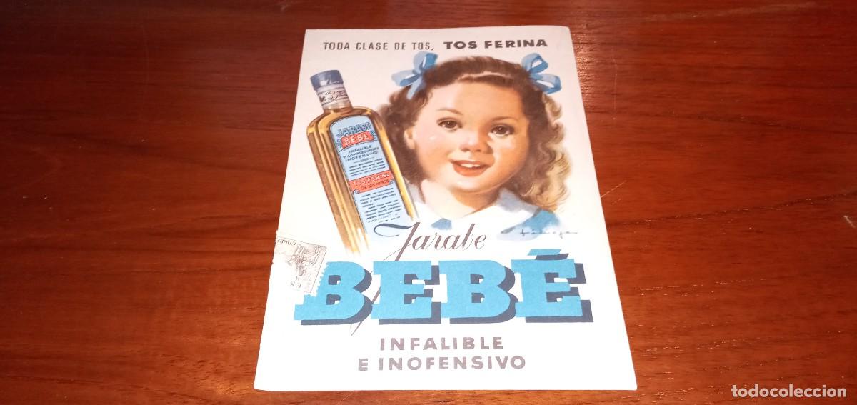 Postales: Jarabe Beb&eacute; postal publicitaria
