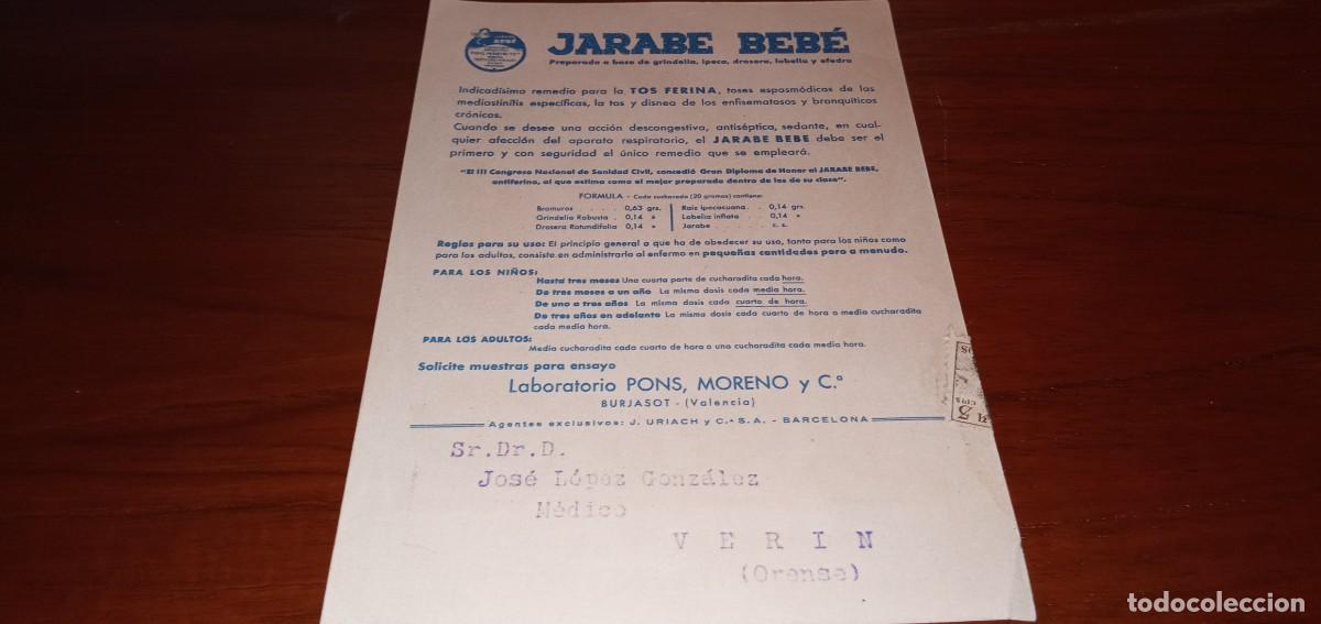 Postales: Jarabe Beb&eacute; postal publicitaria - Foto 3